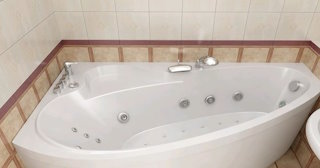 Установка угловой ванны в Златоусте - профессиональный монтаж от СантехДомЗлт от 3175 рублей